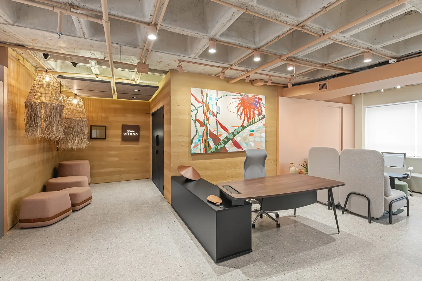 Ambiente corporativo alto padrão