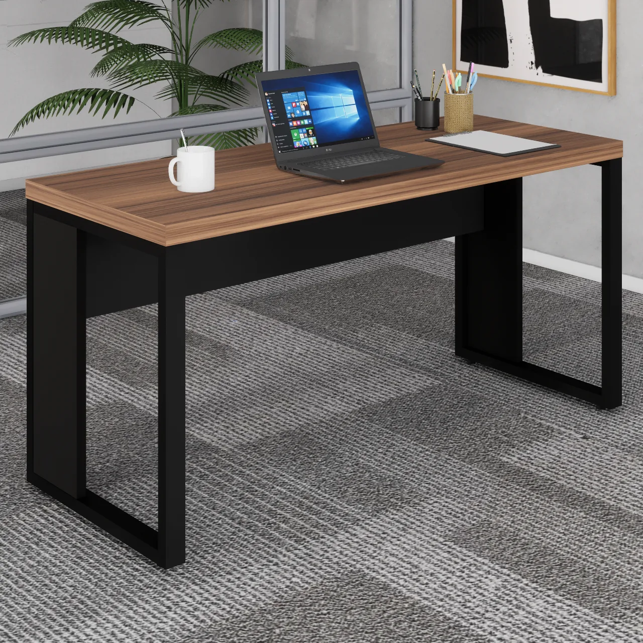 Mesa de escritório Bertevello